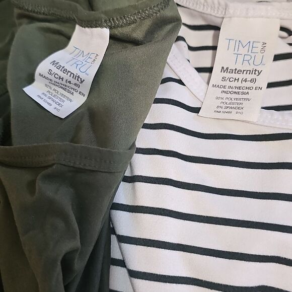 Maternity Tank Top BUNDLE Super Soft Olive Green. 2 TANK TOPS! - Picture 6 of 7